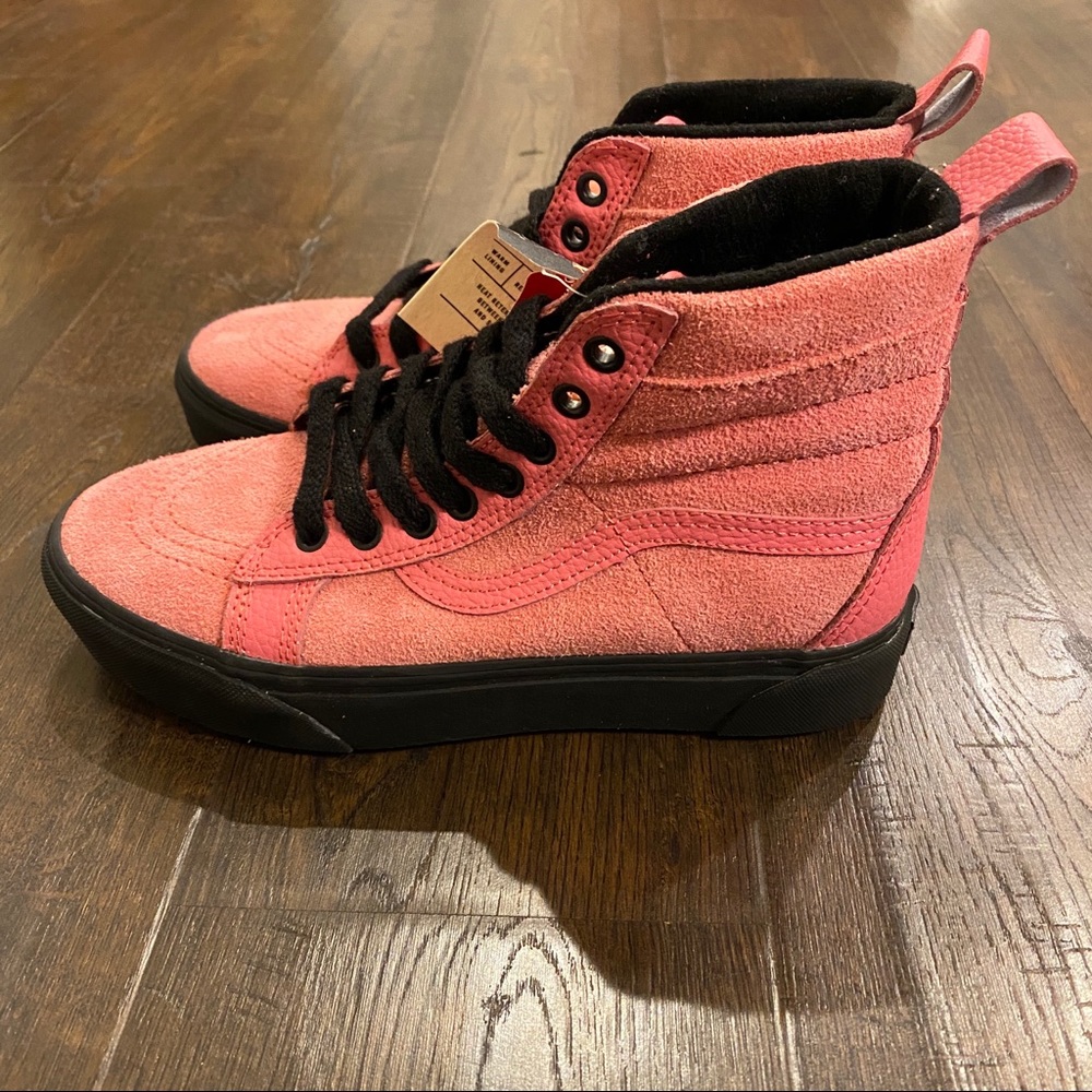 Vans Sk8-Hi Platform Mte in Desert Rose NWT - Picture 8 of 13